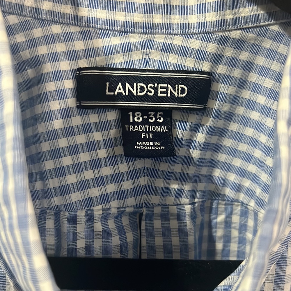 Lands End Button Down - image 3